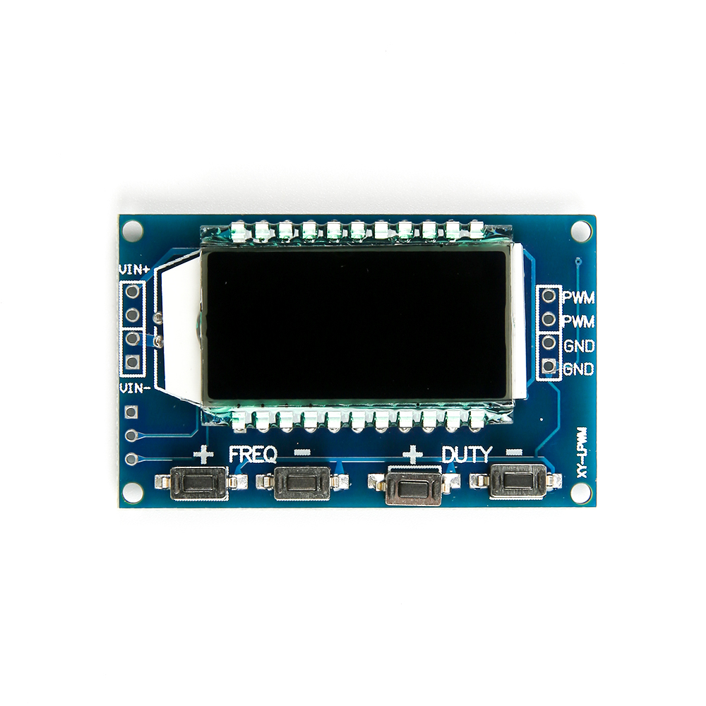 Генератор ШИМ сигналов XY-LPWM с дисплеем, 1Гц-150КГц 3.3-30в